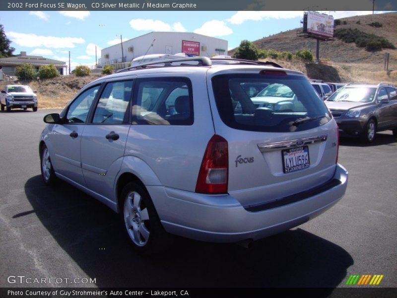 CD Silver Metallic / Medium Graphite 2002 Ford Focus SE Wagon