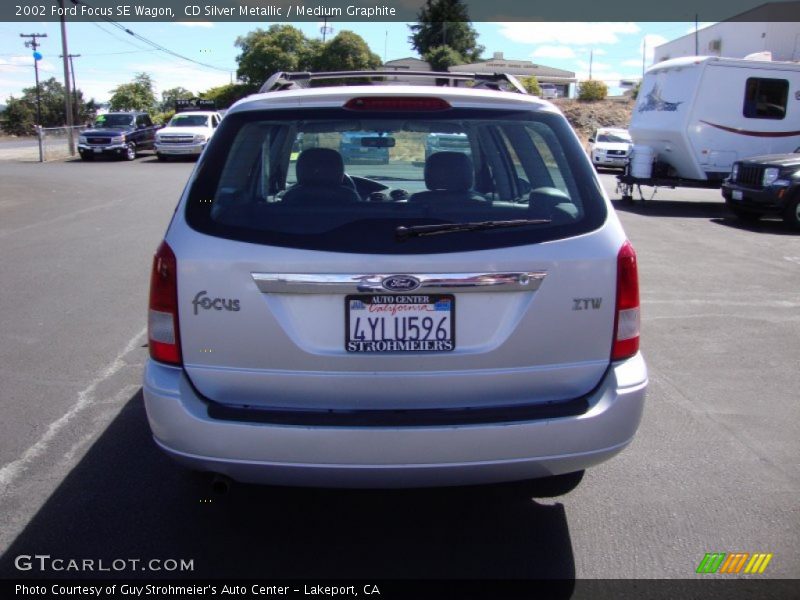 CD Silver Metallic / Medium Graphite 2002 Ford Focus SE Wagon