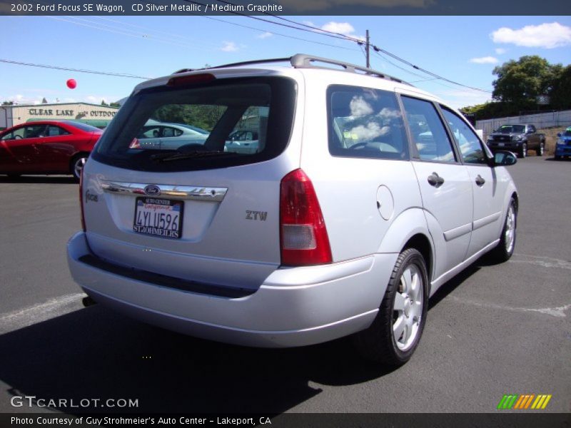 CD Silver Metallic / Medium Graphite 2002 Ford Focus SE Wagon