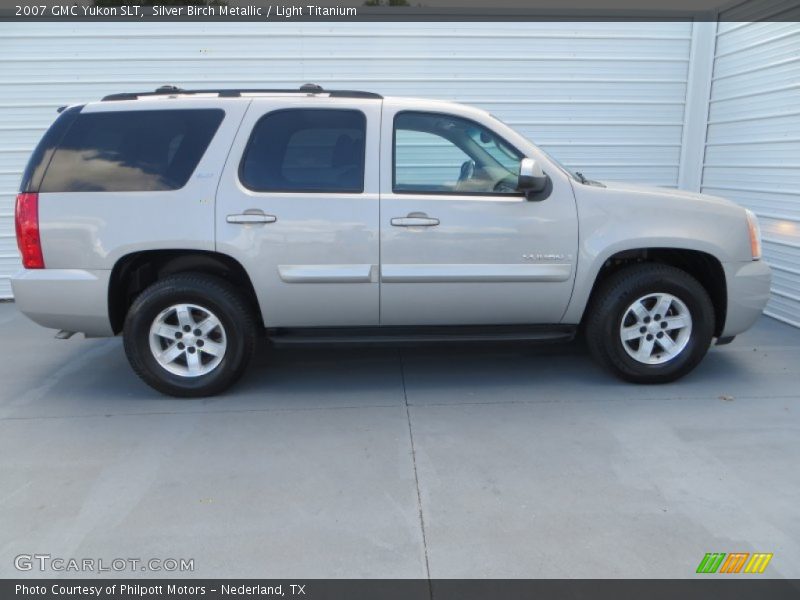 Silver Birch Metallic / Light Titanium 2007 GMC Yukon SLT