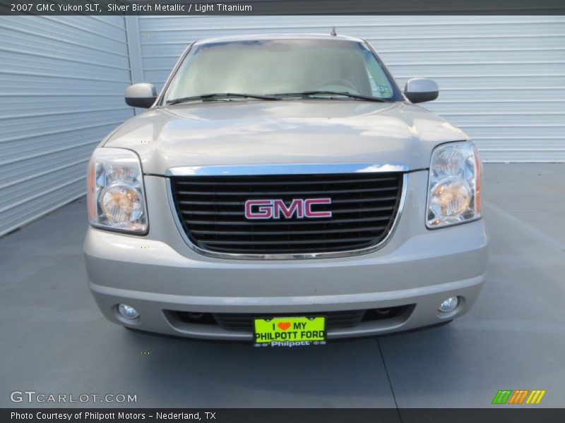 Silver Birch Metallic / Light Titanium 2007 GMC Yukon SLT