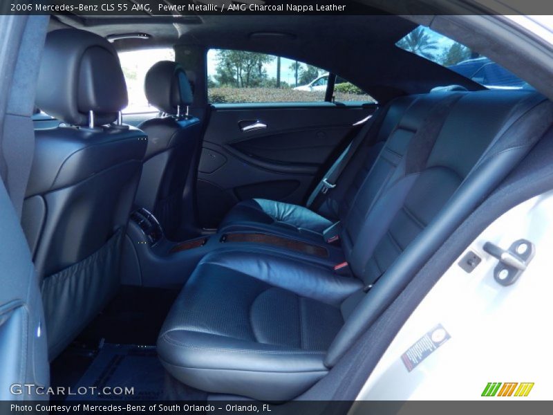 Pewter Metallic / AMG Charcoal Nappa Leather 2006 Mercedes-Benz CLS 55 AMG