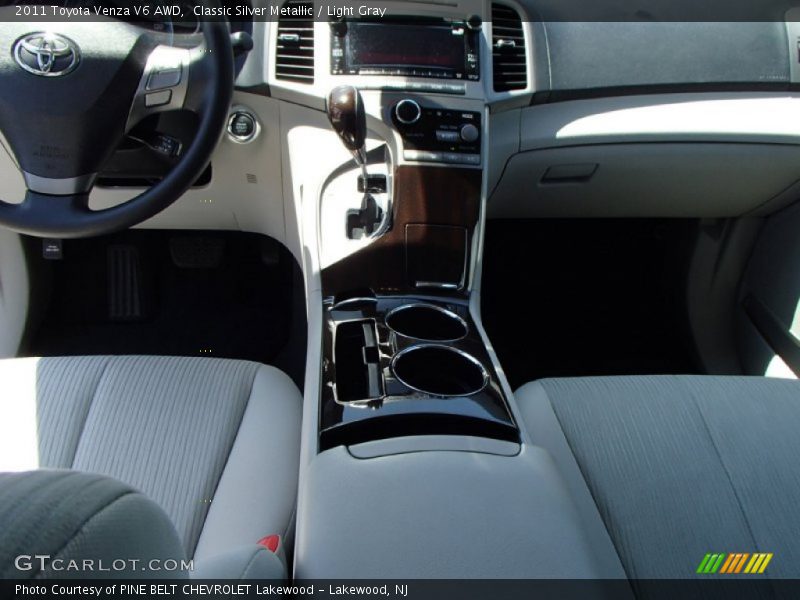 Classic Silver Metallic / Light Gray 2011 Toyota Venza V6 AWD