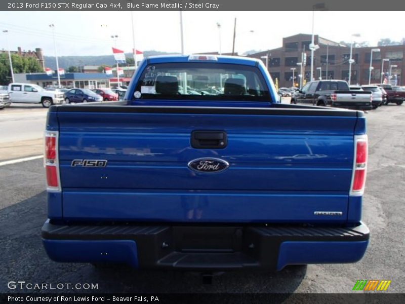 Blue Flame Metallic / Steel Gray 2013 Ford F150 STX Regular Cab 4x4