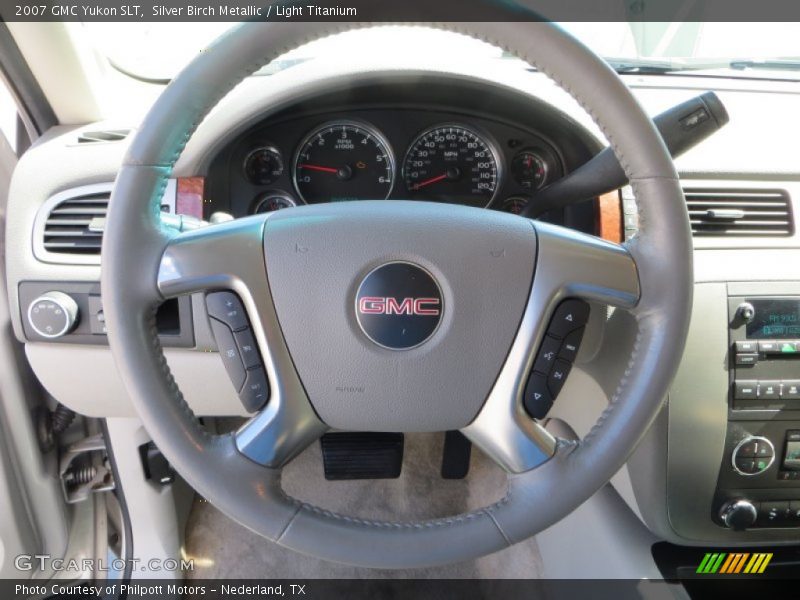 Silver Birch Metallic / Light Titanium 2007 GMC Yukon SLT