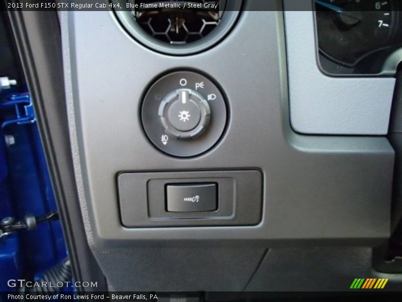 Blue Flame Metallic / Steel Gray 2013 Ford F150 STX Regular Cab 4x4