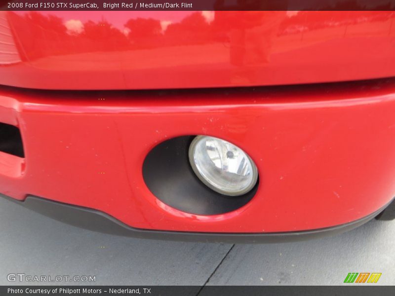 Bright Red / Medium/Dark Flint 2008 Ford F150 STX SuperCab