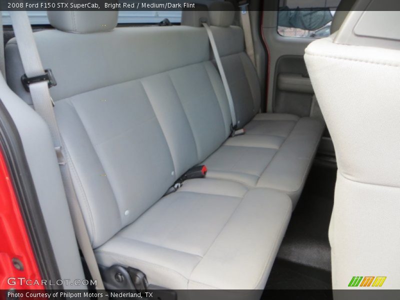 Bright Red / Medium/Dark Flint 2008 Ford F150 STX SuperCab