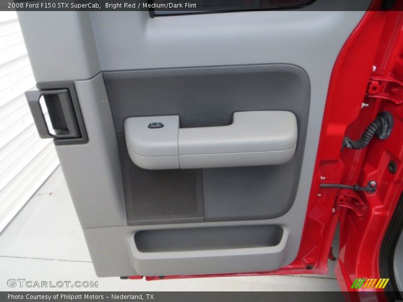 Bright Red / Medium/Dark Flint 2008 Ford F150 STX SuperCab