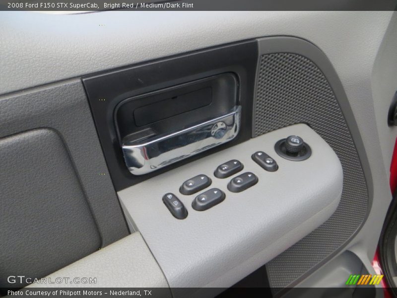 Bright Red / Medium/Dark Flint 2008 Ford F150 STX SuperCab
