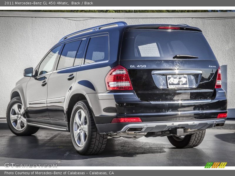 Black / Black 2011 Mercedes-Benz GL 450 4Matic