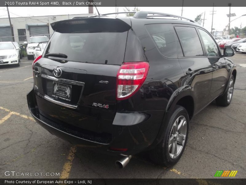 Black / Dark Charcoal 2010 Toyota RAV4 Sport 4WD