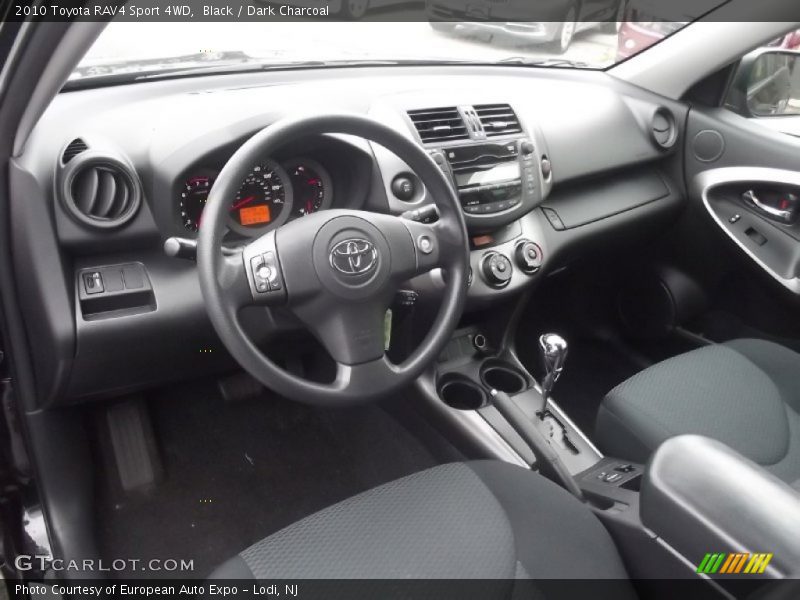 Black / Dark Charcoal 2010 Toyota RAV4 Sport 4WD