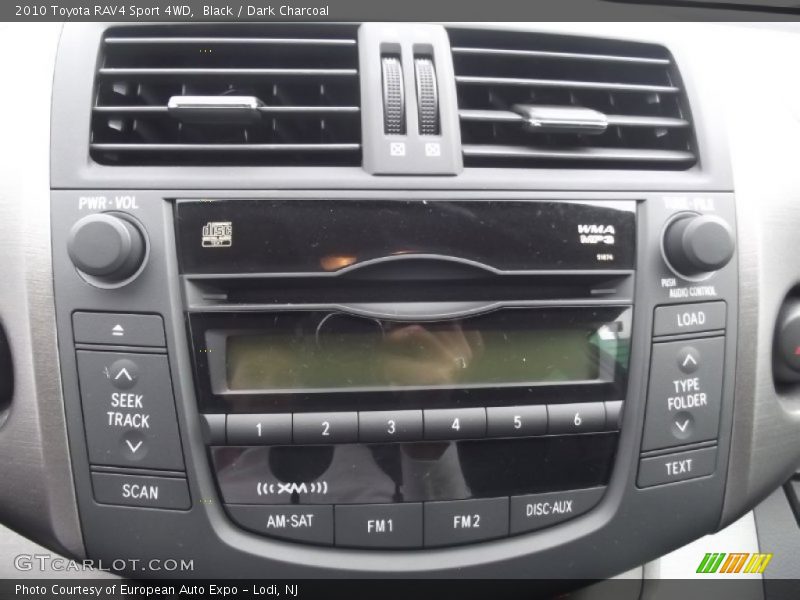 Black / Dark Charcoal 2010 Toyota RAV4 Sport 4WD