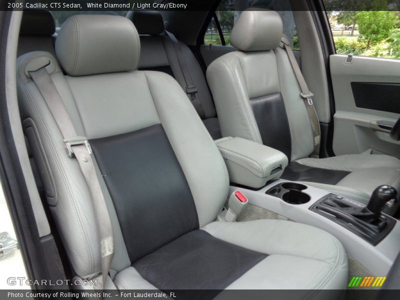 White Diamond / Light Gray/Ebony 2005 Cadillac CTS Sedan