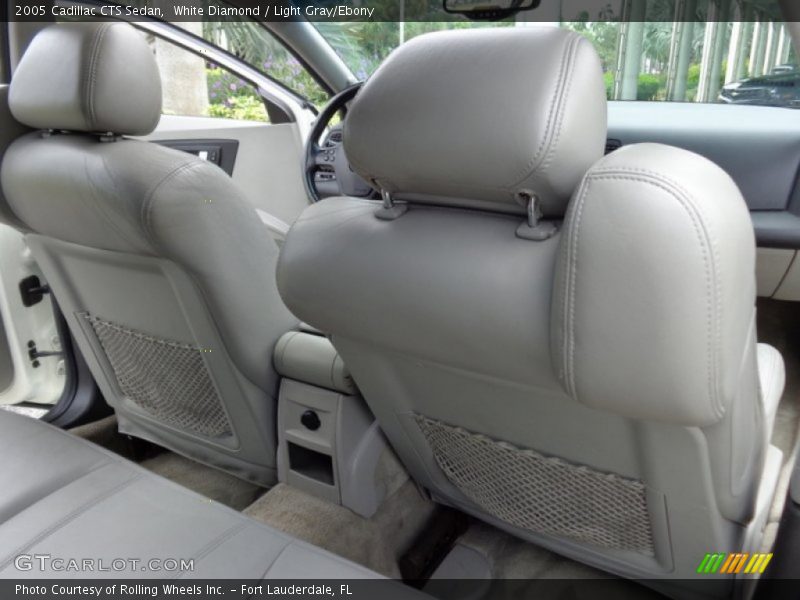 White Diamond / Light Gray/Ebony 2005 Cadillac CTS Sedan