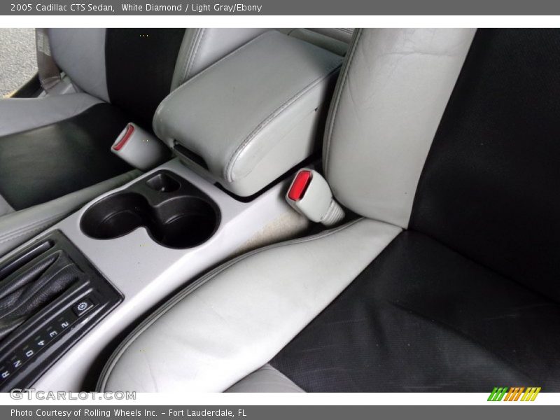 White Diamond / Light Gray/Ebony 2005 Cadillac CTS Sedan