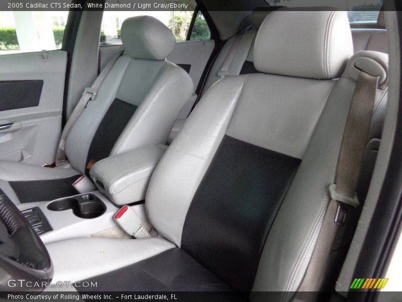 White Diamond / Light Gray/Ebony 2005 Cadillac CTS Sedan