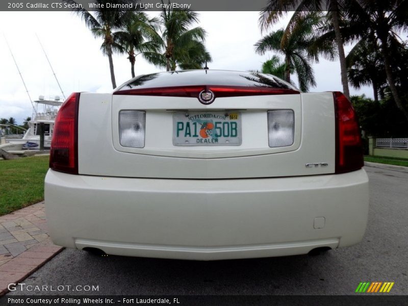 White Diamond / Light Gray/Ebony 2005 Cadillac CTS Sedan