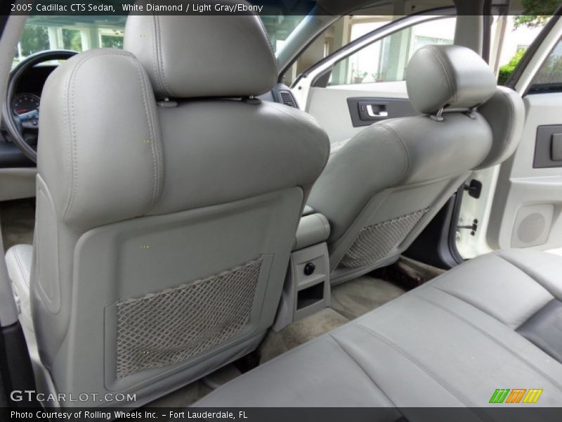 White Diamond / Light Gray/Ebony 2005 Cadillac CTS Sedan