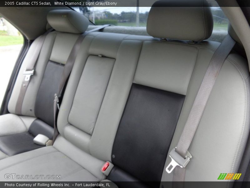 White Diamond / Light Gray/Ebony 2005 Cadillac CTS Sedan