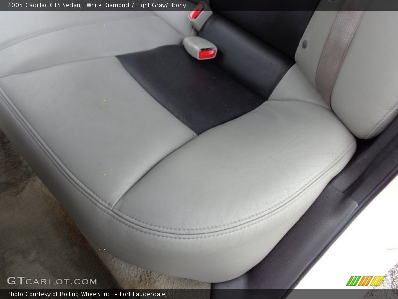 White Diamond / Light Gray/Ebony 2005 Cadillac CTS Sedan
