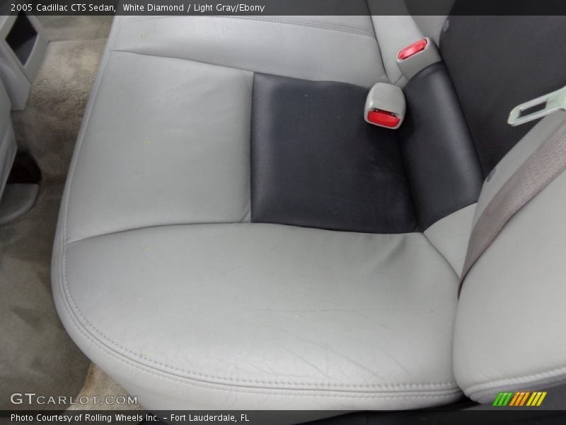 White Diamond / Light Gray/Ebony 2005 Cadillac CTS Sedan