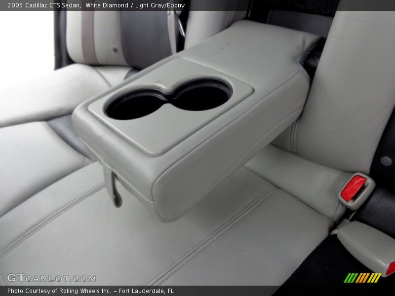 White Diamond / Light Gray/Ebony 2005 Cadillac CTS Sedan
