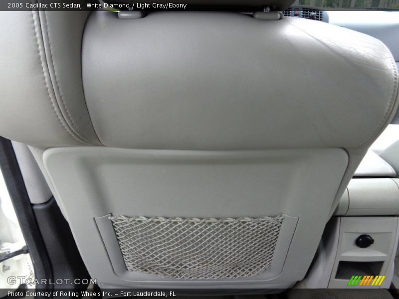 White Diamond / Light Gray/Ebony 2005 Cadillac CTS Sedan