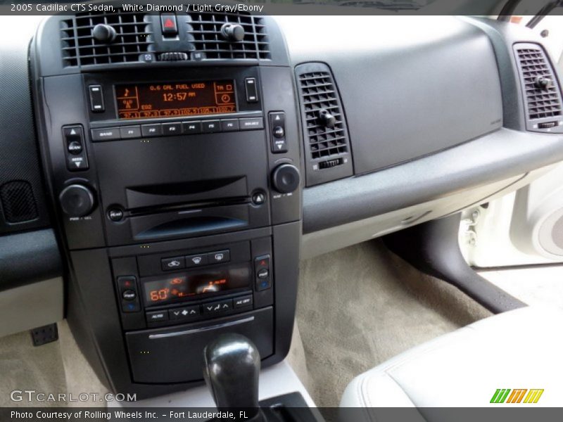 White Diamond / Light Gray/Ebony 2005 Cadillac CTS Sedan