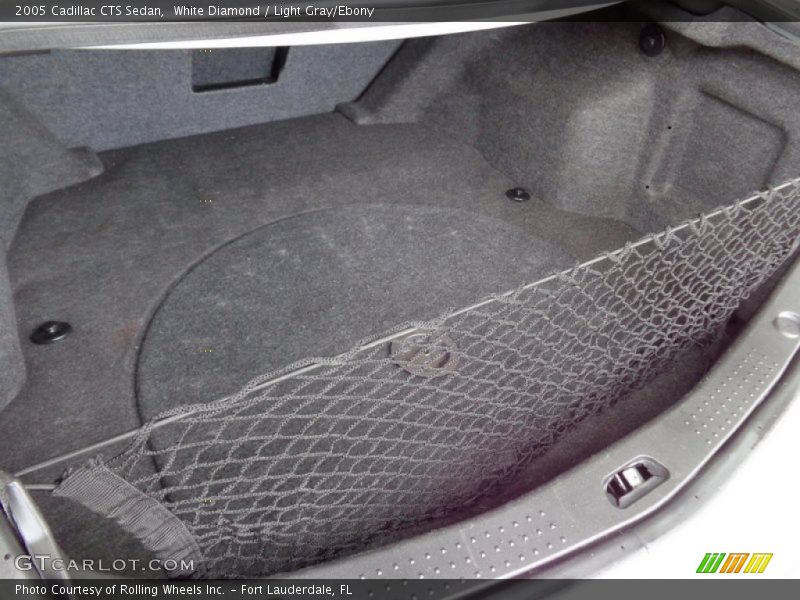 White Diamond / Light Gray/Ebony 2005 Cadillac CTS Sedan
