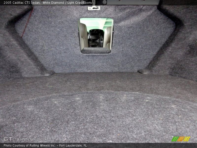 White Diamond / Light Gray/Ebony 2005 Cadillac CTS Sedan