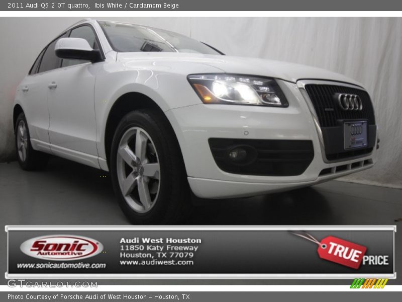 Ibis White / Cardamom Beige 2011 Audi Q5 2.0T quattro