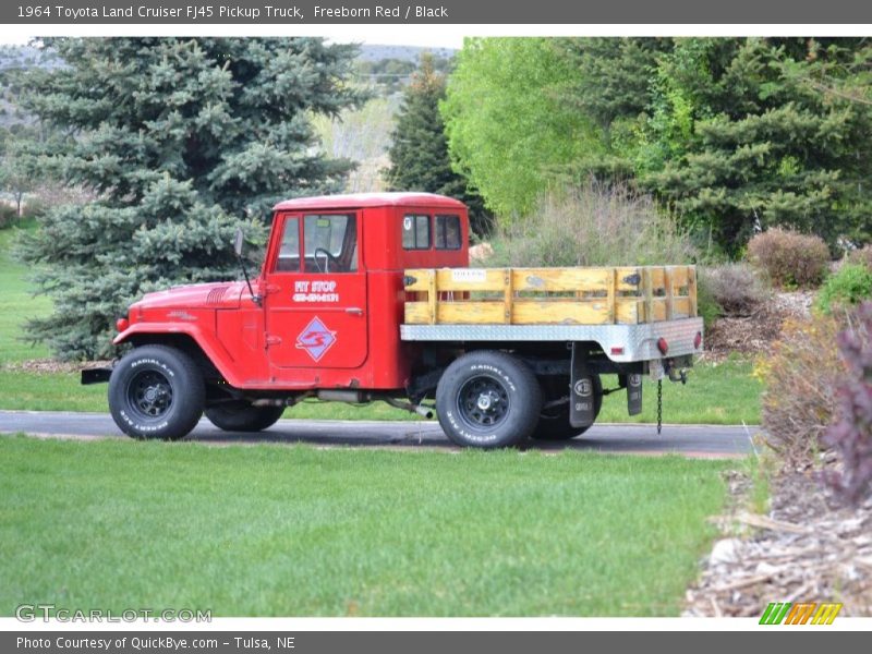 1964 Land Cruiser FJ45 Pickup Truck Freeborn Red