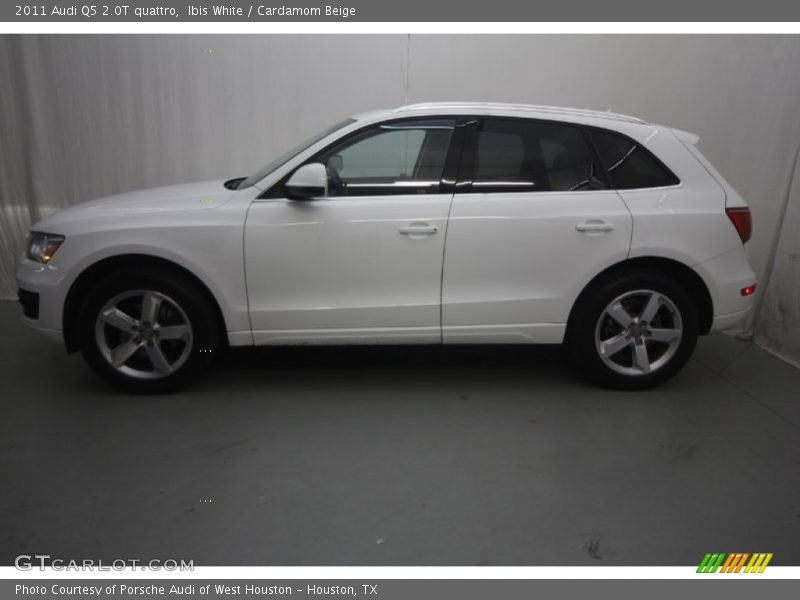 Ibis White / Cardamom Beige 2011 Audi Q5 2.0T quattro