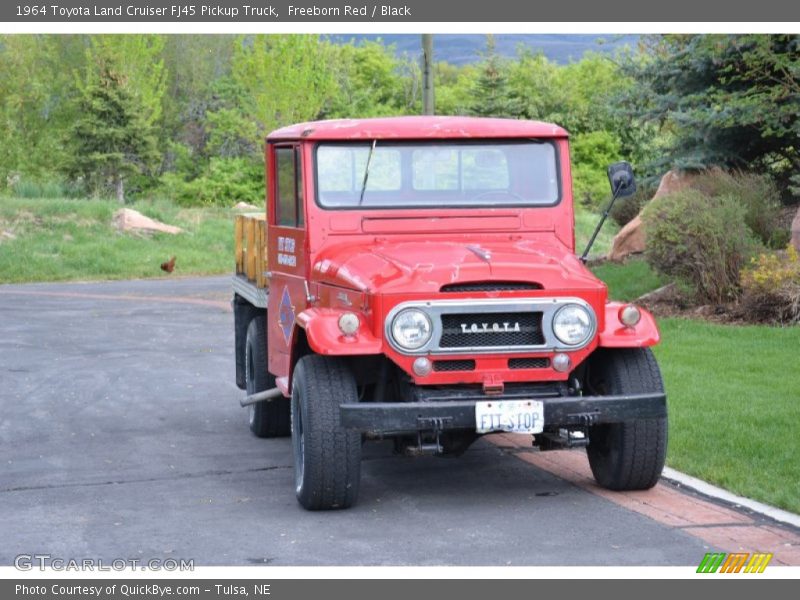  1964 Land Cruiser FJ45 Pickup Truck Freeborn Red