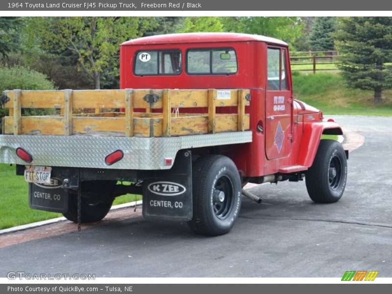  1964 Land Cruiser FJ45 Pickup Truck Freeborn Red