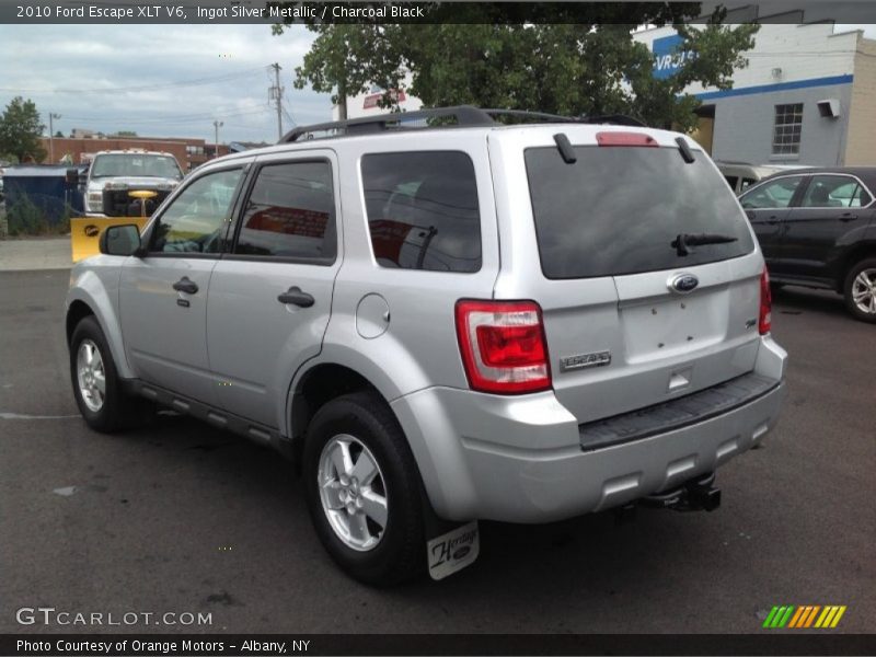 Ingot Silver Metallic / Charcoal Black 2010 Ford Escape XLT V6