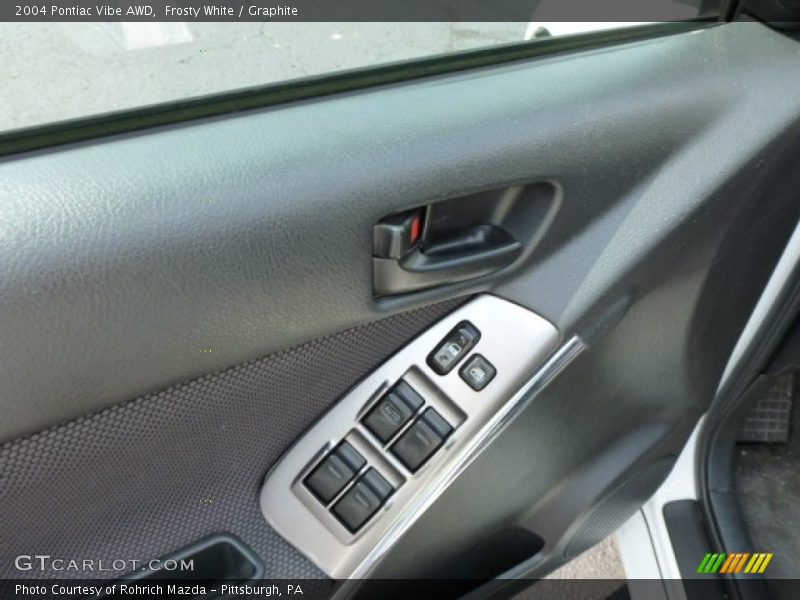 Frosty White / Graphite 2004 Pontiac Vibe AWD