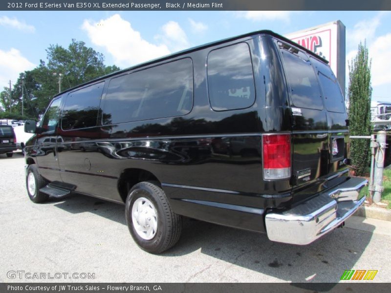 Black / Medium Flint 2012 Ford E Series Van E350 XL Extended Passenger