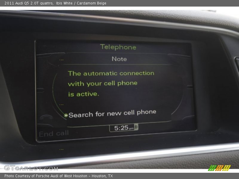 Ibis White / Cardamom Beige 2011 Audi Q5 2.0T quattro