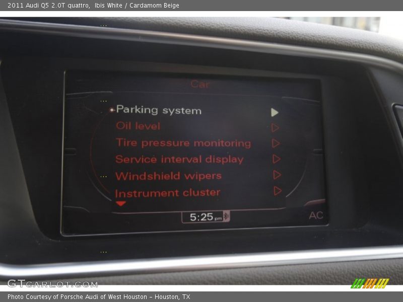 Ibis White / Cardamom Beige 2011 Audi Q5 2.0T quattro