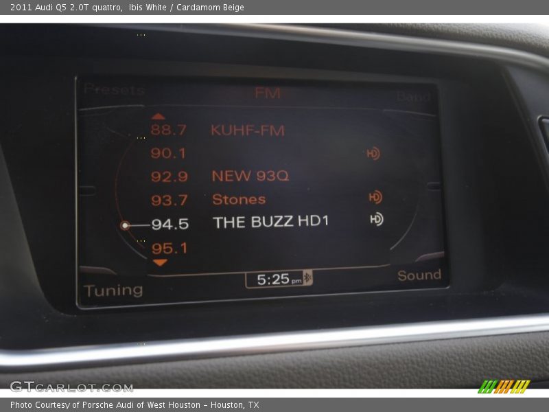Ibis White / Cardamom Beige 2011 Audi Q5 2.0T quattro