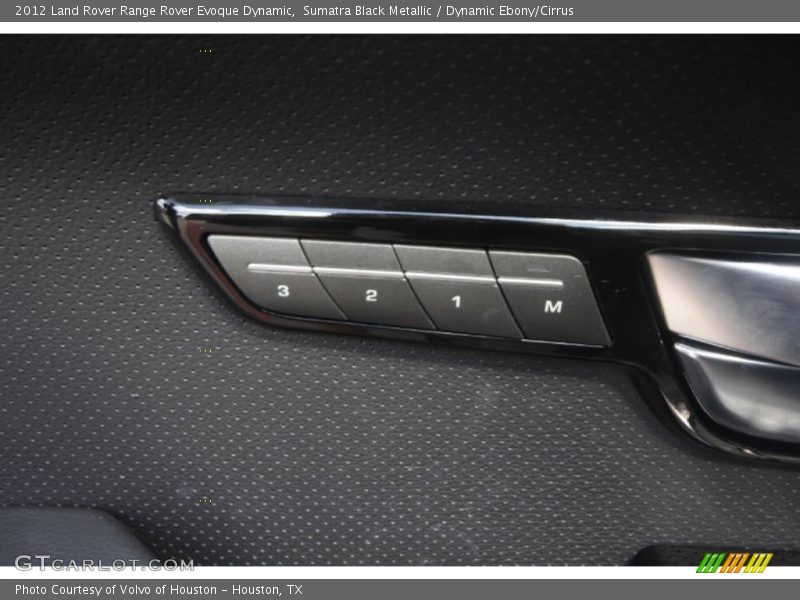 Sumatra Black Metallic / Dynamic Ebony/Cirrus 2012 Land Rover Range Rover Evoque Dynamic