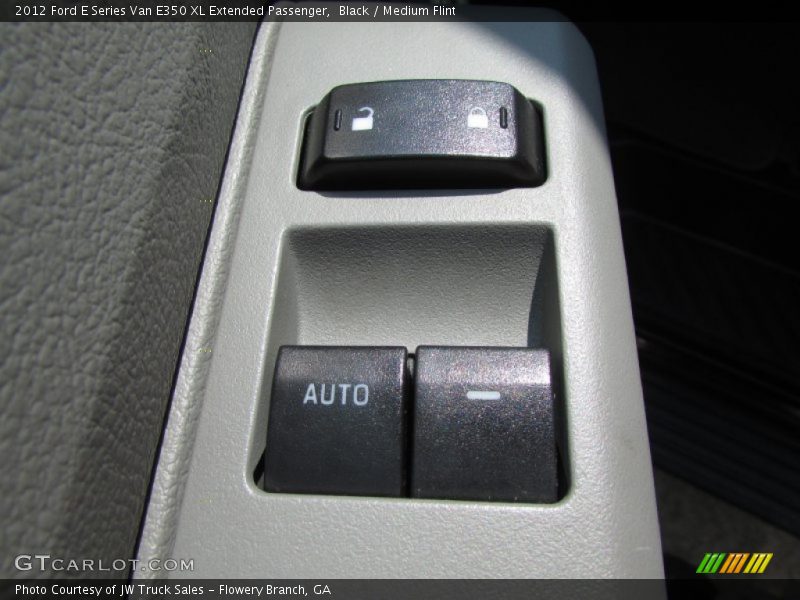 Black / Medium Flint 2012 Ford E Series Van E350 XL Extended Passenger
