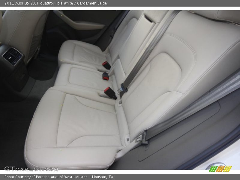 Rear Seat of 2011 Q5 2.0T quattro