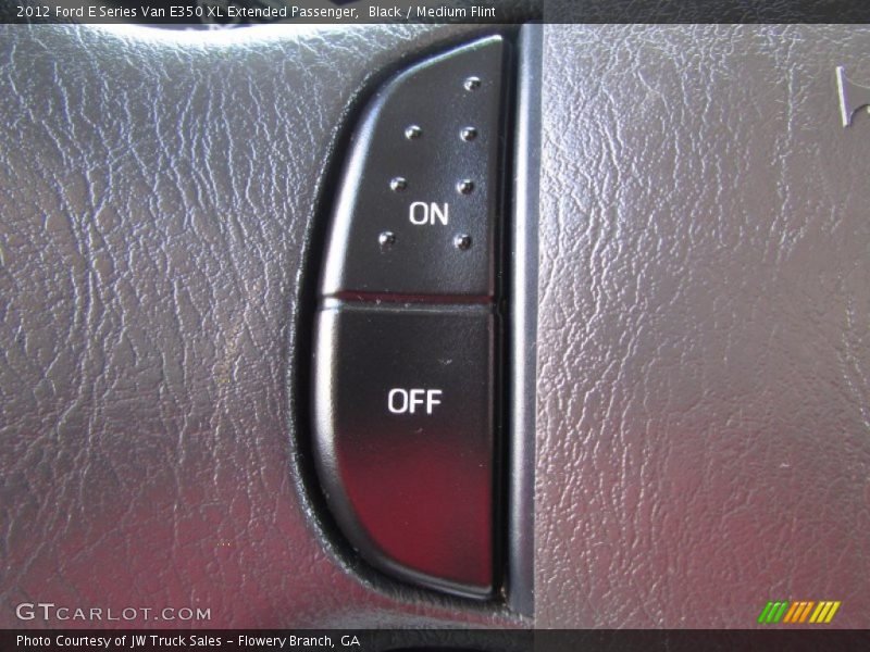 Black / Medium Flint 2012 Ford E Series Van E350 XL Extended Passenger