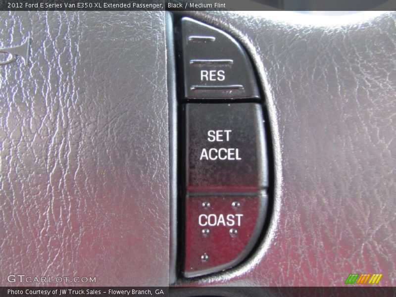 Black / Medium Flint 2012 Ford E Series Van E350 XL Extended Passenger
