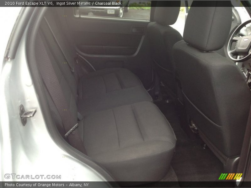 Ingot Silver Metallic / Charcoal Black 2010 Ford Escape XLT V6