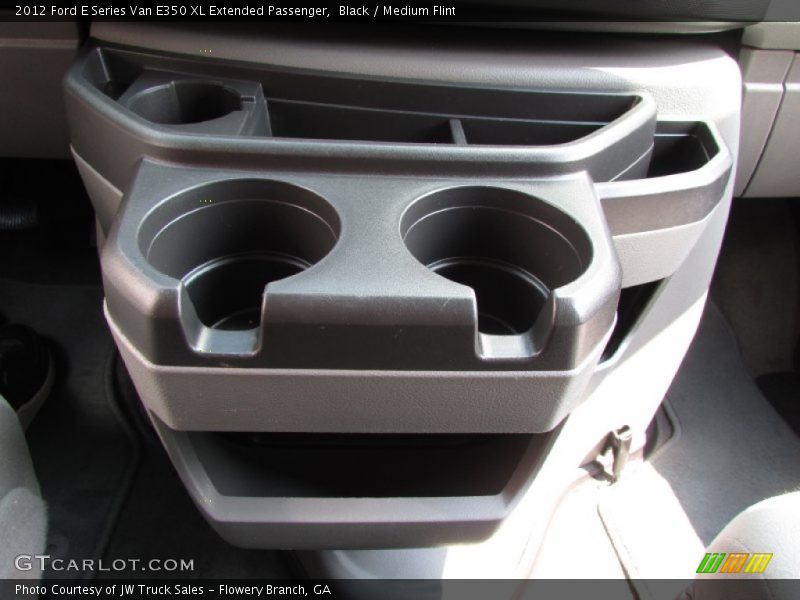 Black / Medium Flint 2012 Ford E Series Van E350 XL Extended Passenger